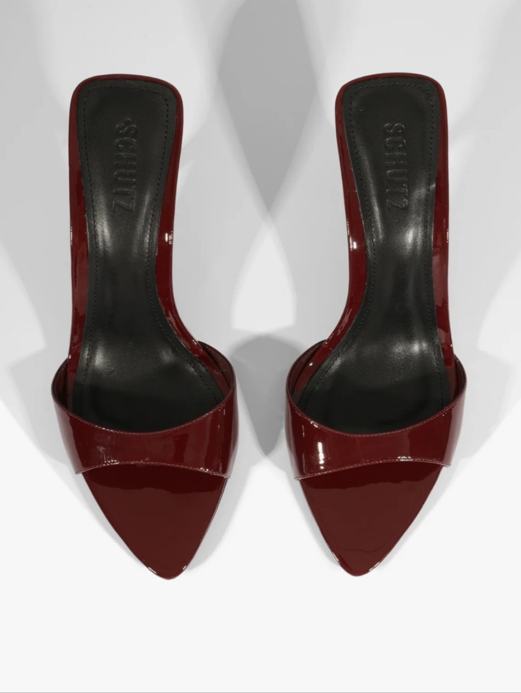 Elodie Leather Sandal - Red Leather High Heel